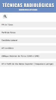 Radiologia Aplicada android App screenshot 1